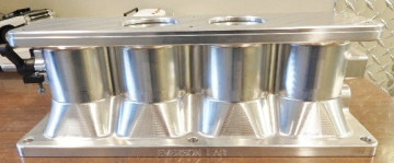 RBZ-4-PORT-BLOCK     BLOCK OFF PLATE  TO HELP  A  3"  BUTTERFLY 4 PORT TO RUN ON EFI